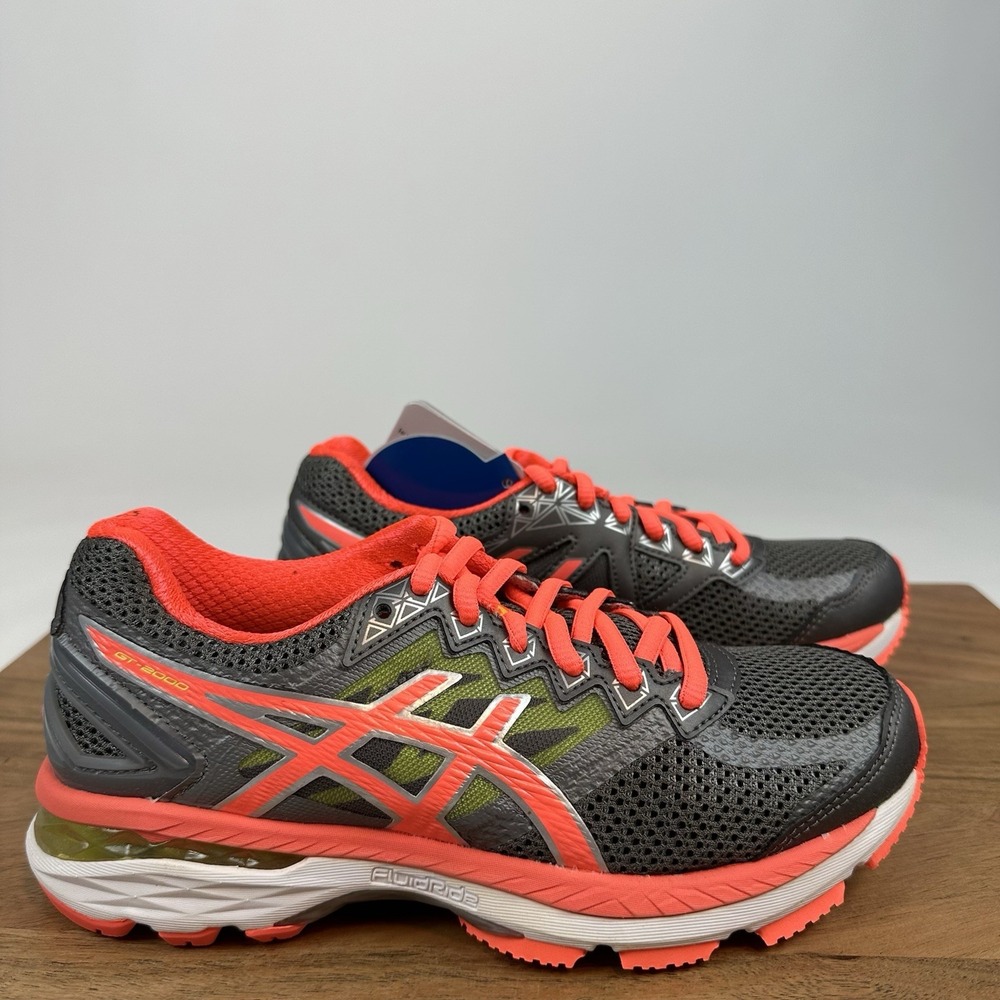 New Womens Asics GT-2000 4 Gray Athletic‎ Running Shoes Sneakers Size 5 M